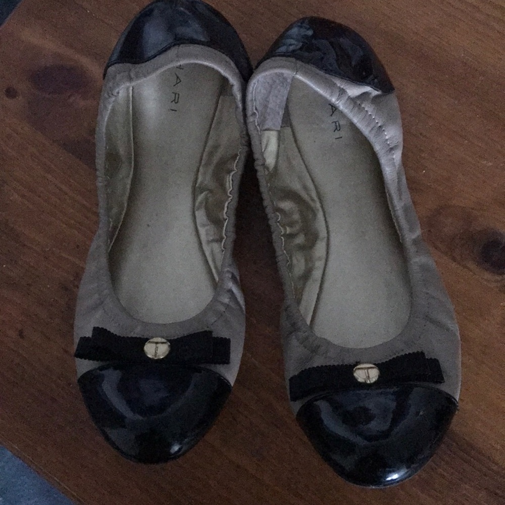 Beautiful ballerina in tan and black.